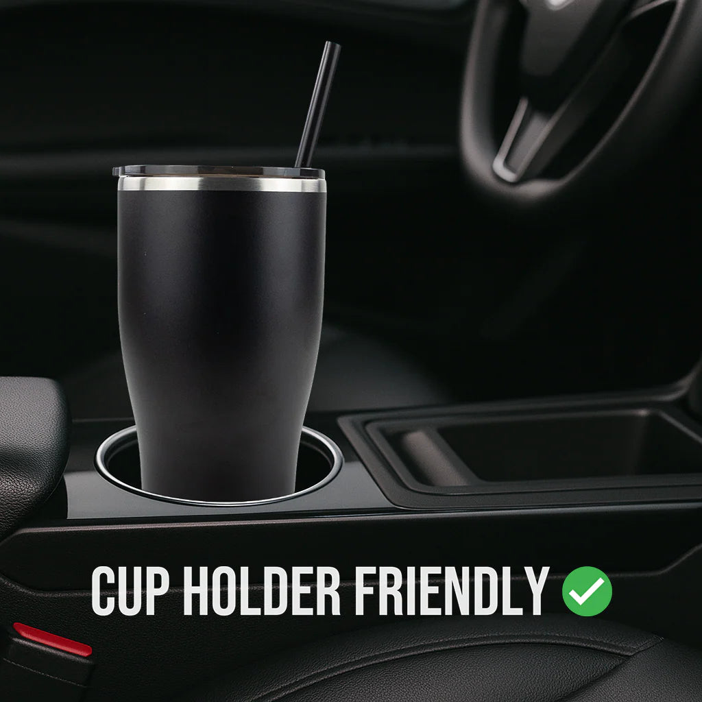 Personalized 30oz Modern Curve Tumbler | Custom Laser Engraved