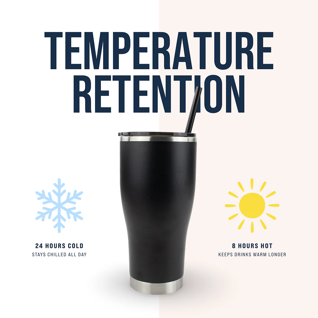 Personalized 30oz Modern Curve Tumbler | Custom Laser Engraved