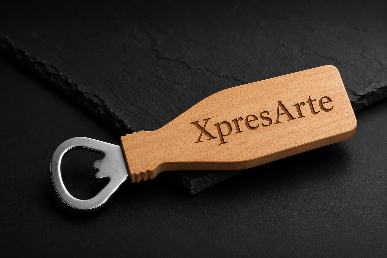 Personalized Maple Wood Bottle Opener | Custom Engraved Gift
