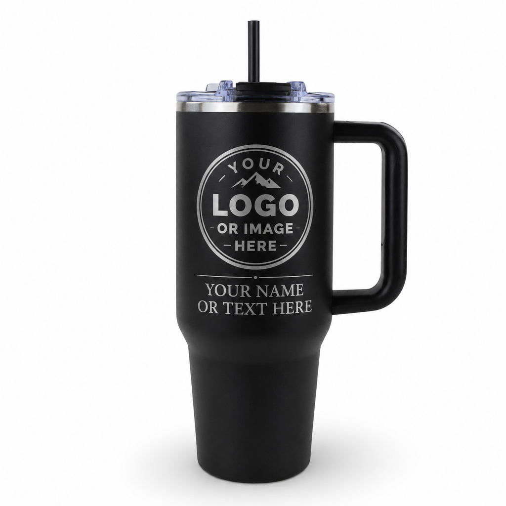 Personalized 40oz Big Swig Tumbler | Custom Laser Engraved