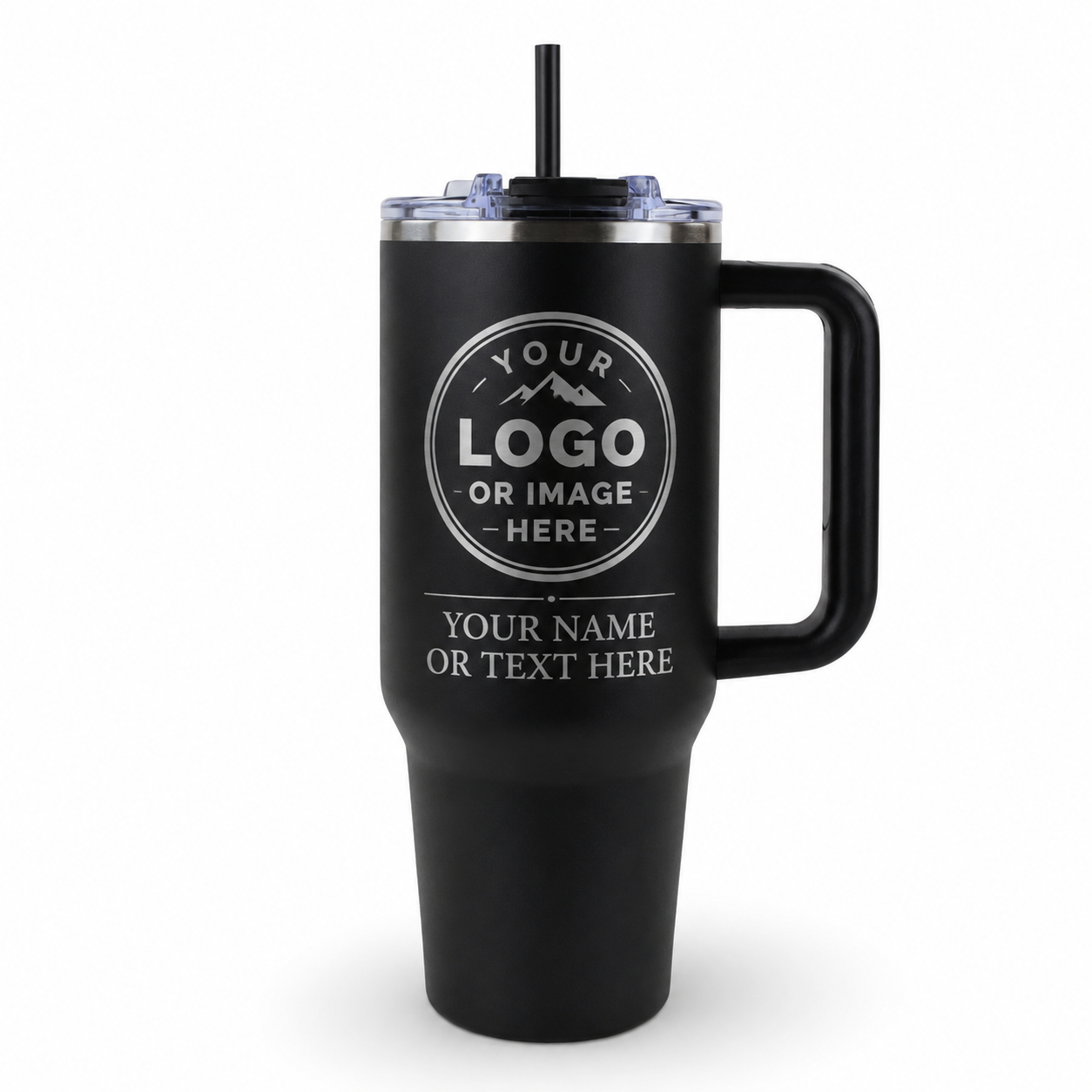 Personalized 40oz Big Swig Tumbler | Custom Laser Engraved
