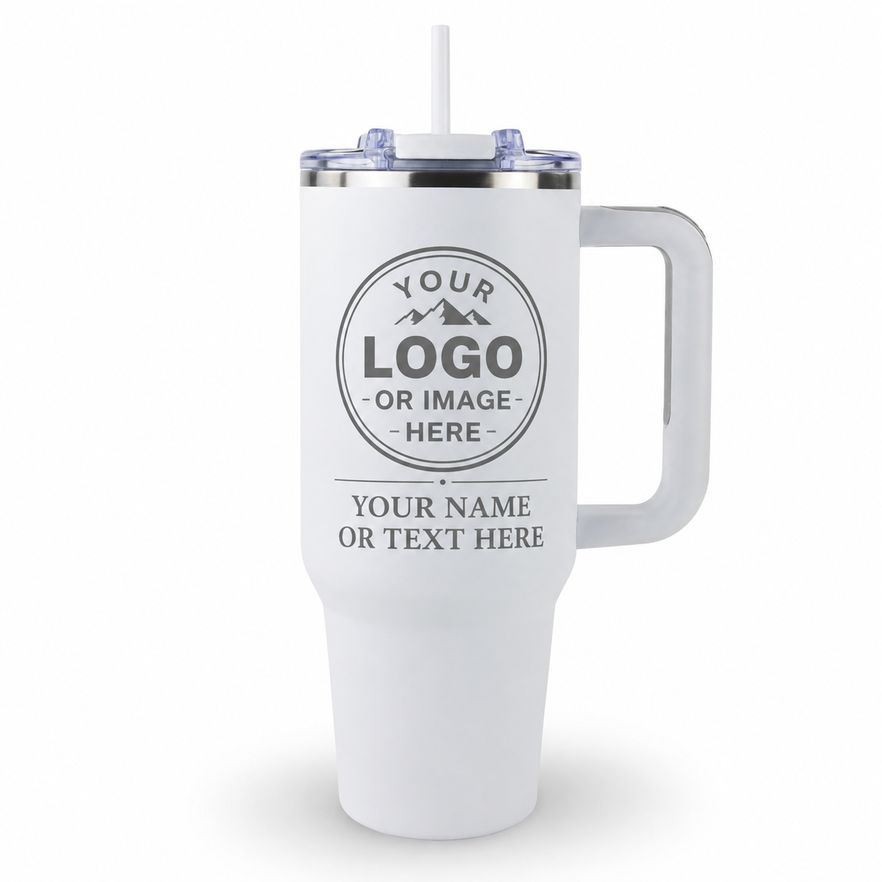 Personalized 40oz Big Swig Tumbler | Custom Laser Engraved
