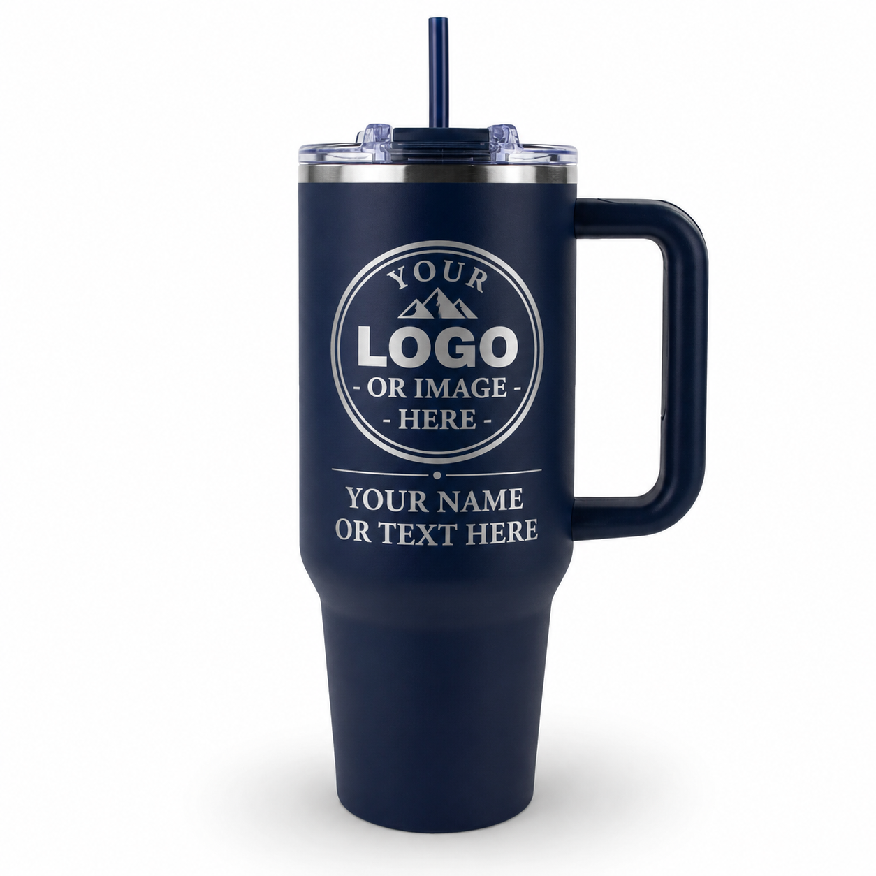 Personalized 40oz Big Swig Tumbler | Custom Laser Engraved