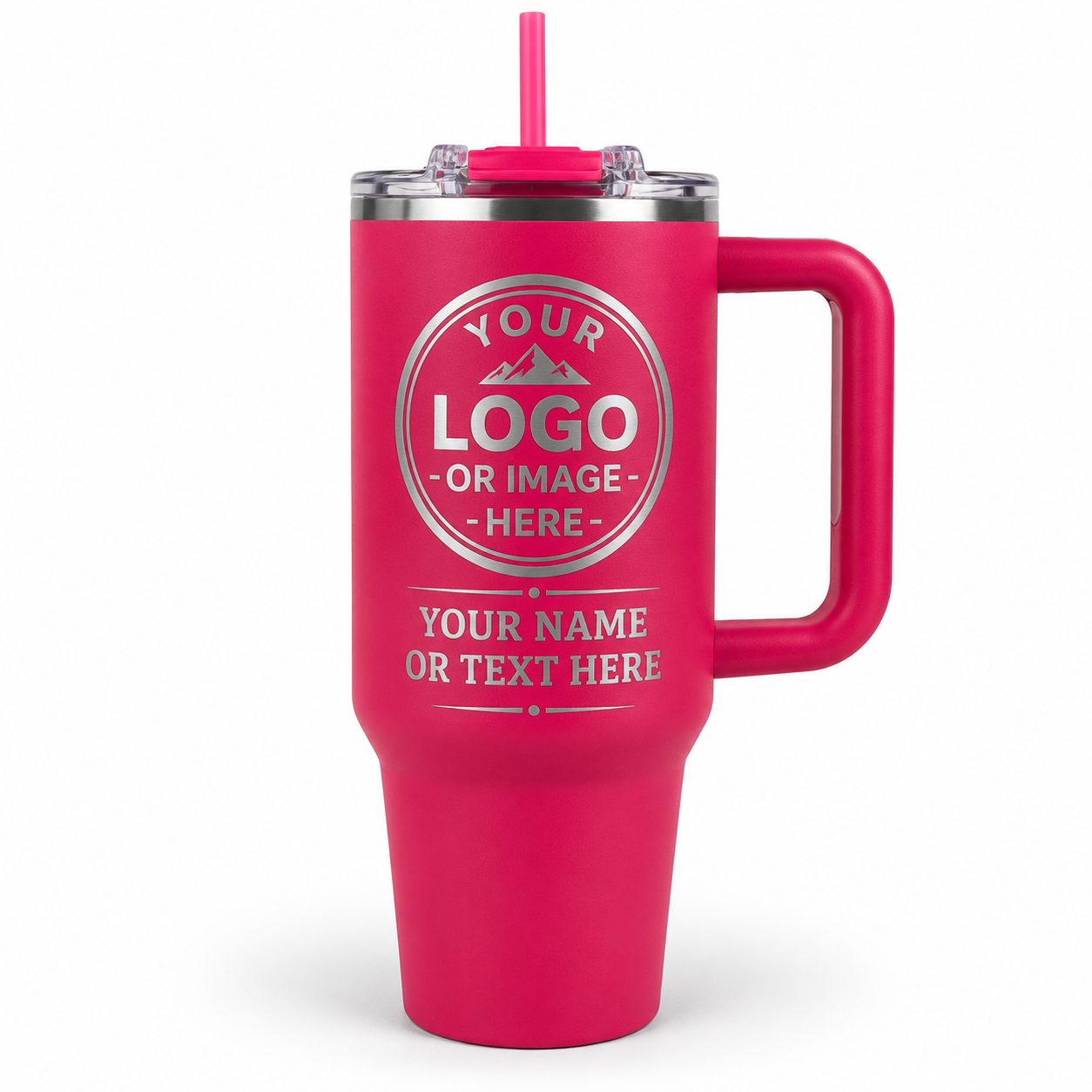 Personalized 40oz Big Swig Tumbler | Custom Laser Engraved