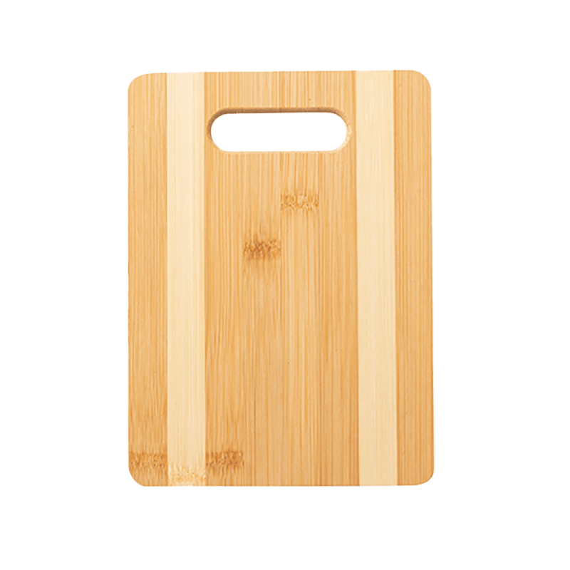 Personalized Bamboo Cutting Board with Handle (7.1" x 9.7") | Custom Engraved Gift